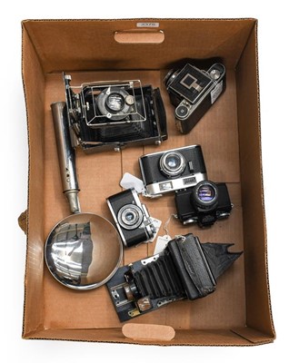 Lot 3376 - Various Cameras Reflex-Korelle, Zeiss Ikon...