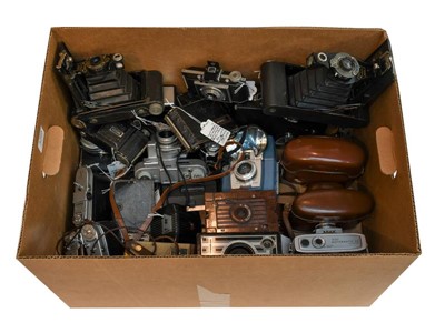 Lot 3295 - Kodak Various Cameras including Cine Model BB,...