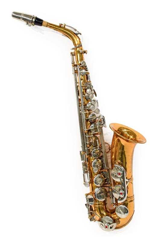 Lot 3036 - Alto Saxophone By Salem silver coloured keys,...
