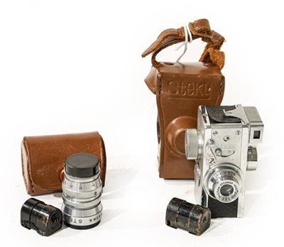 Lot 3356 - Steky Miniature Camera with Stekinar f3.5 25mm...