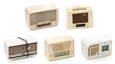 Lot 3097 - Small Cream Finished Wireless Receivers: An...
