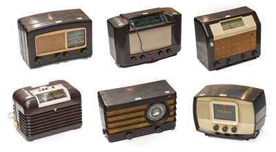 Lot 3098 - Popular 1940s/50s Bakelite-Cased Wireless...