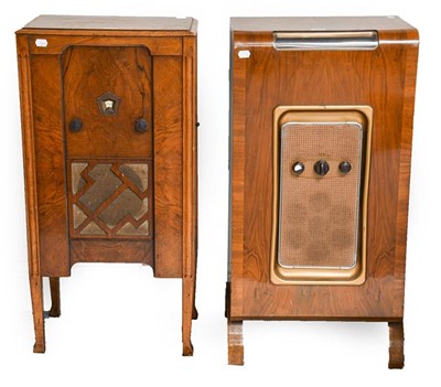 Lot 3113 - Two 1930s Console Wireless Receivers: A...
