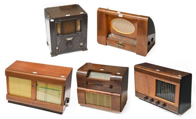 Lot 3129 - 1930s And 40s Domestic Wireless Receivers: A...