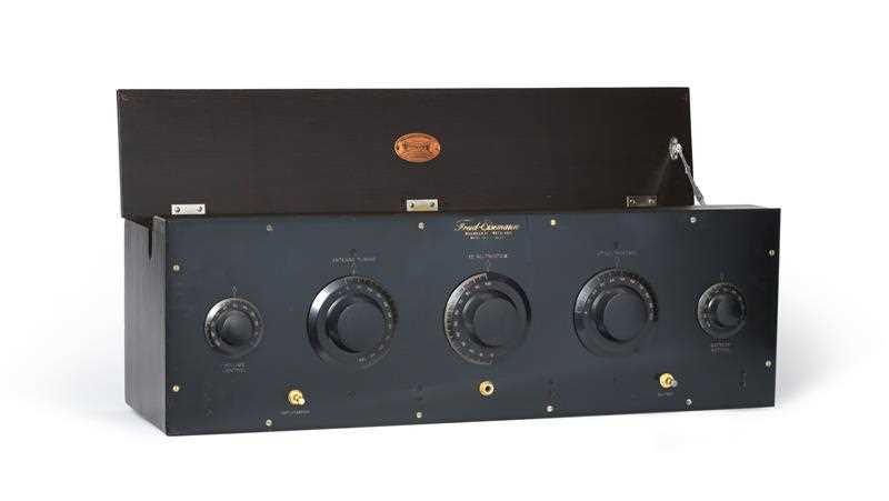 Lot 3089 - A Rare Freed-Eisemann Broadcast Receiver, Type...