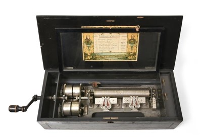 Lot 3078 - A Very Good Sublime-Harmony Musical Box, By...