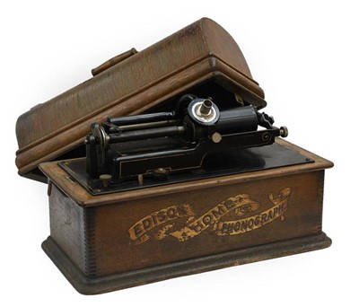 Lot 3147 - An Edison Home Phonograph, Model A, No. H65766,...
