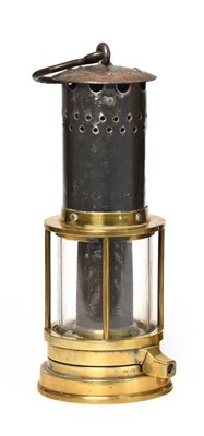 Lot 3169 - J Mills & Sons Newcastle Mining Lamp with...