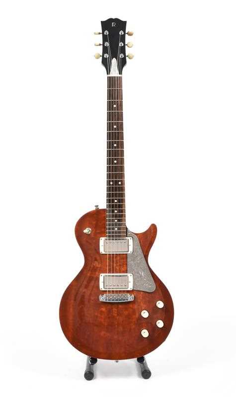 Lot 3056 - Robson Guitars Renegade with maple top and...
