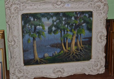 Lot 359 - David R Anderson, near Ambleside, oil on board