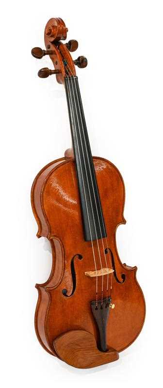 Lot 3023 - Violin 14" two piece back ebony fingerboard...