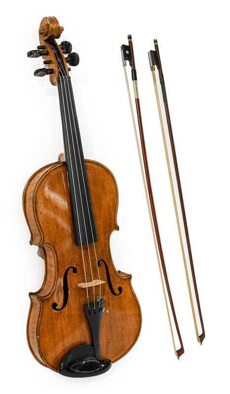 Lot 3026 - Violin 14" two piece back, no label, cased...