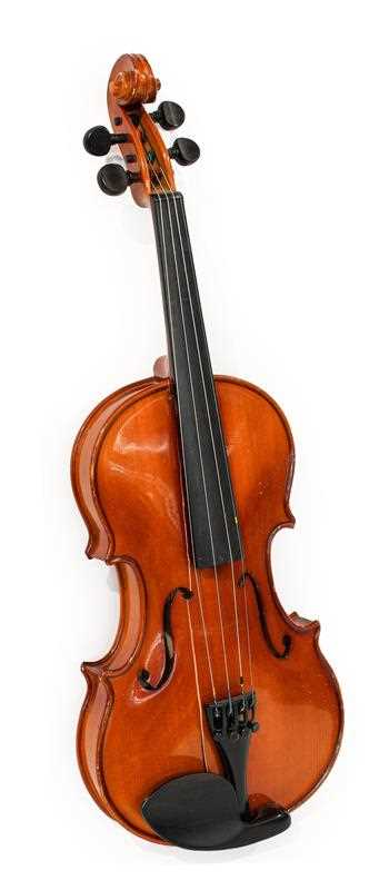 Lot 3013 - Violin 12 1/2" two piece back, labelled...