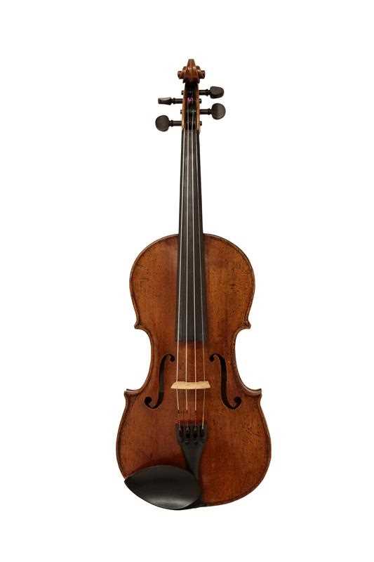 Lot 3020 - Violin 14 1/8" two piece back, ebony...