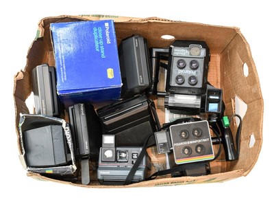 Lot 3344 - Polaroid Cameras including Studio Express,...