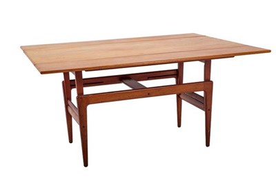 Lot 2265 - A 1960s Danish Teak Metamorphic System Table,...