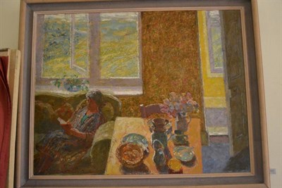 Lot 843 - Jack Millar ARCA, RBA (1921-2006) "Salt Lake Cottage " Signed, inscribed verso, oil on board,...