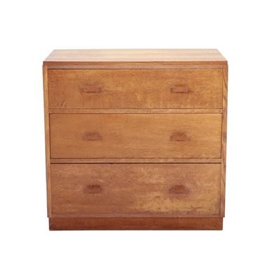 Lot 2259 - A Heal's Oak Chest of Drawers, with three...