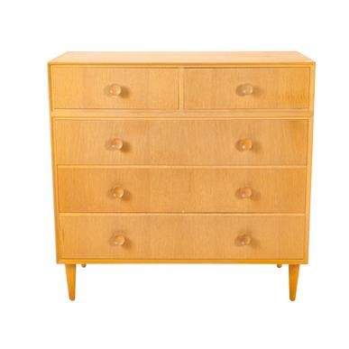 Lot 2261 - A 1950s/60s Oak Chest of Drawers, with two...