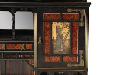 Lot 2245 - An English Aesthetic Movement Hand Painted and...