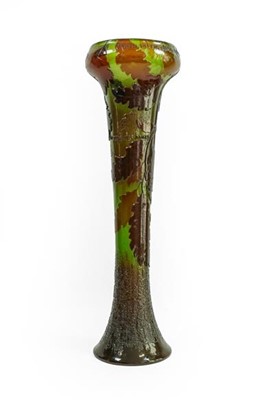 Lot 2050 - Emile Gallé (French, 1846-1904): A Large Vase...