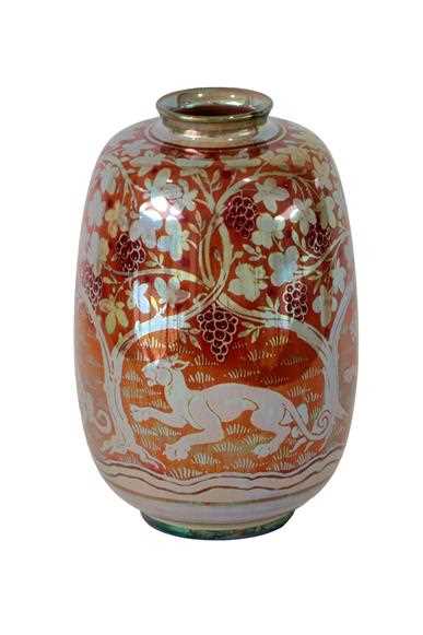Lot 2013 - A Pilkington's Royal Lancastrian Lustre Vase,...