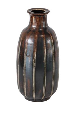 Lot 2008 - A Martin Brothers Stoneware Gourd Vase,...