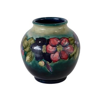 Lot 2003 - Walter Moorcroft (1917-2002): A Large Clematis...