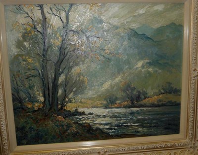 Lot 850 - Robert Leslie Howey (1900-1981)   "Grange in Borrowdale " Signed and dated (19)68, oil on...