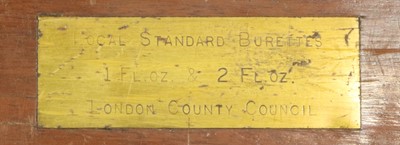 Lot 108 - London County Council Local Standard Burettes