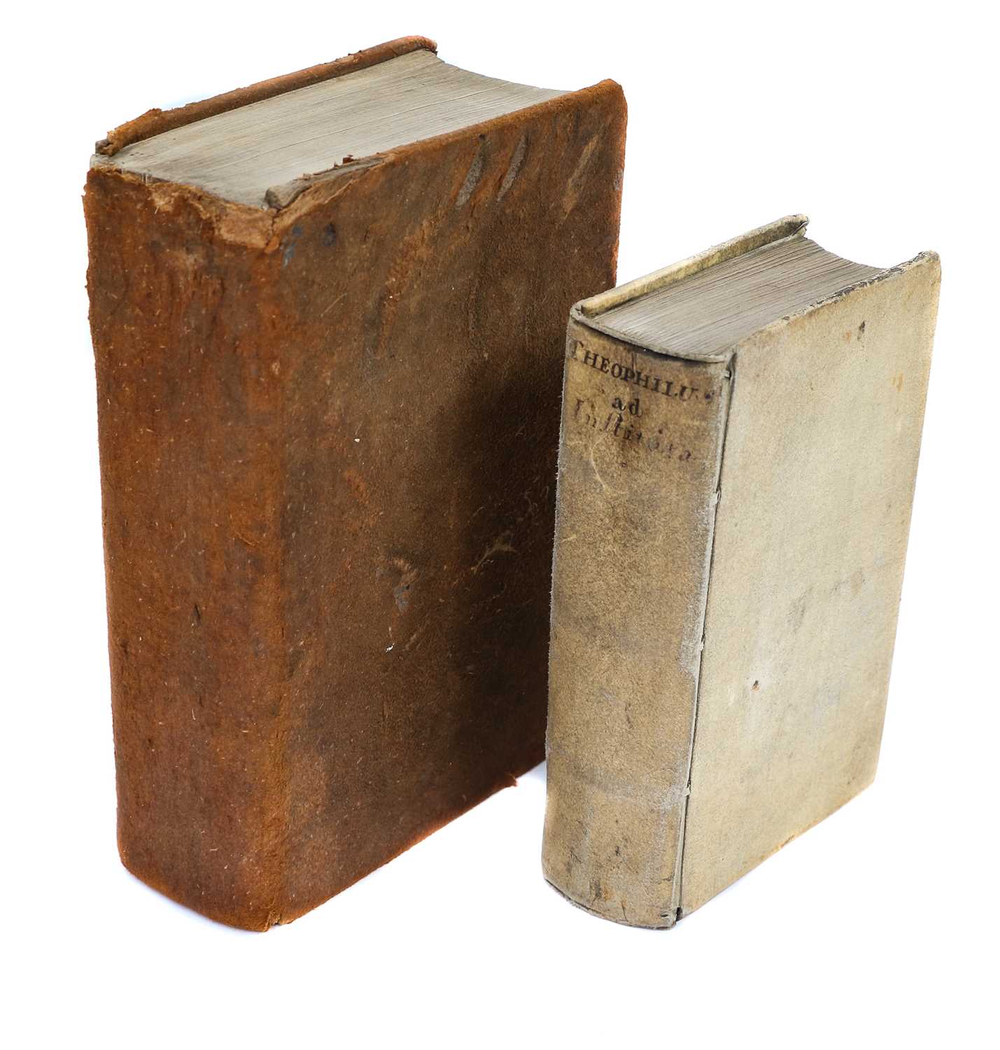 Lot 263 - Two classics books;Theophilus; Fabroti,...