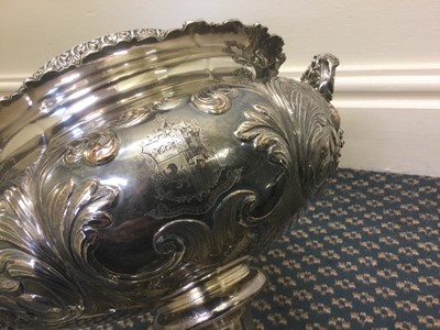 Lot 2090 - A George IV Old Sheffield Plate Tea-Urn,...