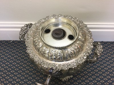 Lot 2090 - A George IV Old Sheffield Plate Tea-Urn,...
