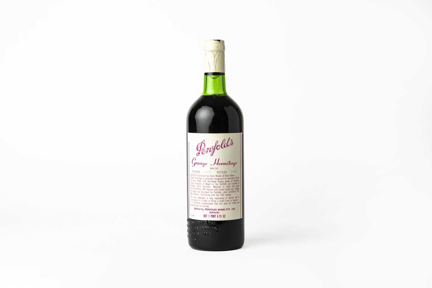 Lot 2074 - A bottle of Hermitage wine.