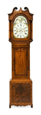 Lot 1102 - A Mahogany Eight Day Longcase Clock, signed...