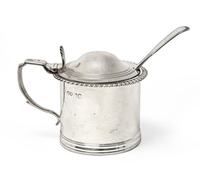 Lot 2274 - A Victorian Silver Mustard-Pot