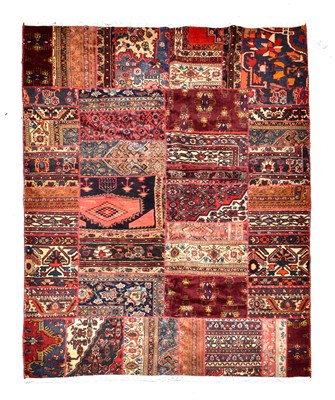 Lot 453 - Patchwork Carpet The polychrome field...