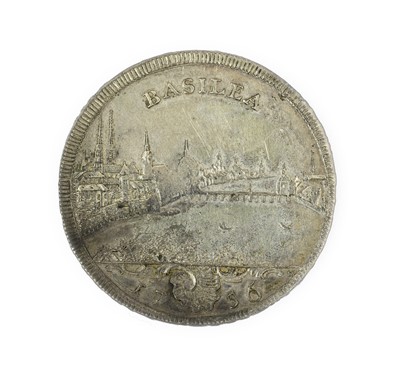 Lot 128 - Swiss Cantons, Basel Silver Thaler 1756, obv. '...