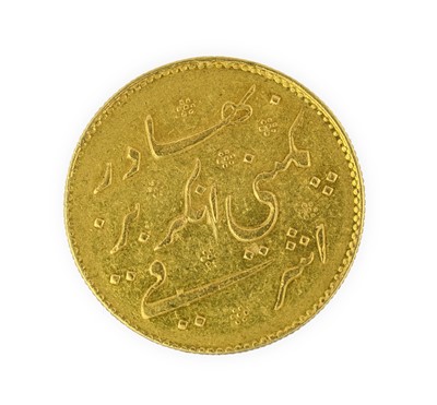 Lot 144 - British India, Gold Mohur no date (1819), obv....