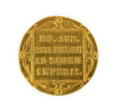 Lot 148 - Netherlands, Gold Ducat 1818, trade coinage...
