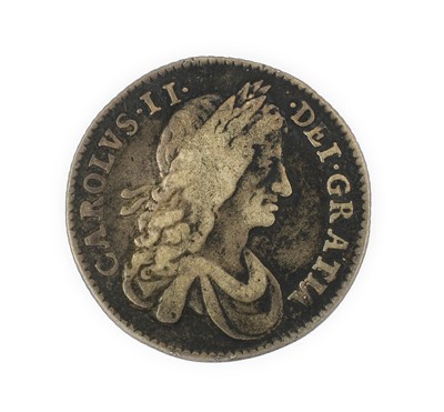 Lot 150 - Charles II, Shilling 1663, obv. first draped...
