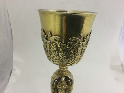 Lot 2069 - A Polish Silver-Gilt Chalice, Marked With...
