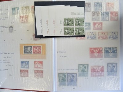 Lot 235A - Stamp Collection in a stockbook: East Germany...