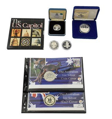 Lot 49 - A Collection of 5 x Silver Proof Coins...