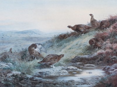 Lot 1073 - A group of prints after Archibald Thorburn;...