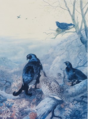Lot 1073 - A group of prints after Archibald Thorburn;...