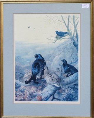 Lot 1073 - A group of prints after Archibald Thorburn;...