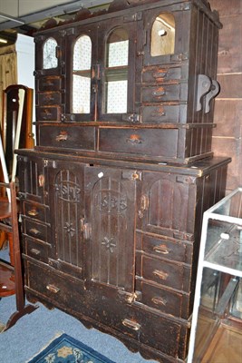 Lot 560 - Continental kitchen cupboard