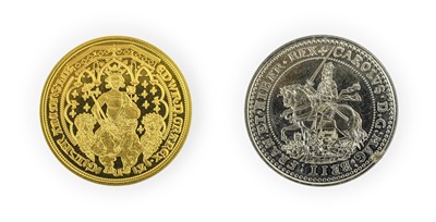 Lot 226 - 2 x Replicas of Rare English Coins comprising:...