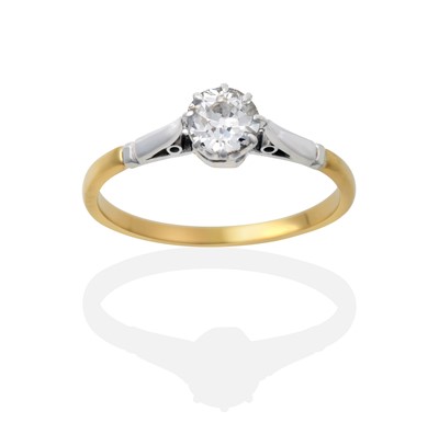 Lot 2370 - A Diamond Solitaire Ring